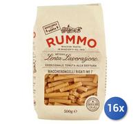 16x Multipack Rummo Pasta di Semola Maccheroncelli n. 07 gr. 500