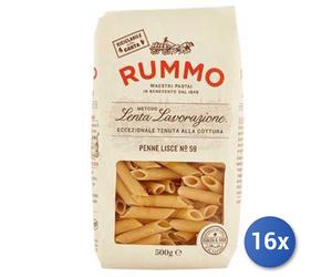 16x Multipack Rummo Pasta di semola Penne Lisce n. 59 gr. 500