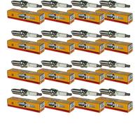 16X Originali NGK Candele 6677 Tipo LFR6B Candele Accensione Spark Plug