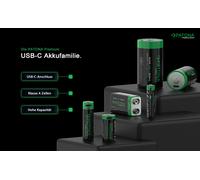16X PATONA Premium USB-C 4X AA Batterie Litio 1.5V 3000mWh (4X 4 Pezzi Blister)
