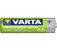 16X Varta AA 800 mAH 1,2 V batteria solare ricaricabile Mignon NiMh 56736 Bulk