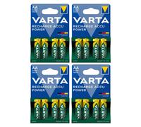 16x VARTA Batterie Ricaricabili AA 2600mAh NiMH 1.2V HR6 Mignon