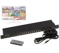 16x1 HDMI Multiviewer Switch. Visualizzazione Multi Pip Di 1 A 16 Fonti Mosaico