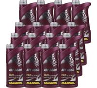 16X1 Litri Originale MANNOL Olio Del Cambio Automatico ATF AG60