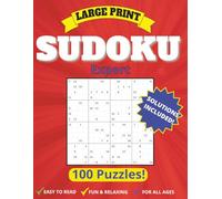 16x16 Sudoku for Experts: Hard Super Sudoku Puzzles with Full Answer Key | Large Grid Brain Games for Advanced Adult Solvers