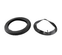 16x2.4 pneumatico bici in bici in gomma durevole slittamento antidulla sostituzione del pneumatico esterno interno per bici sporco per bambini set da 16 pollici con tubo interno