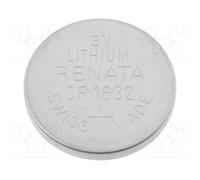 Ø16x3,2mm 137mAh Batteria: al litio CR1632,a pastiglia 3V