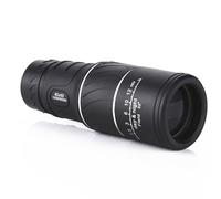 16x52 Monoculare Ad Alta Potenza Mini Nero Telescopio Dual Focus Ottica Zoom Regolabile Telescopio Binocolo Telescopi per Escursionismo Campeggio Viaggi Turismo Armoring