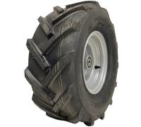 16x6.50-8 Aperto Centro, Cleated, Rotovator Lug Ind Pianta Pneumatico su Un 25mm