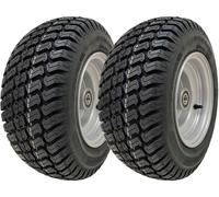 16x6.50-8 Erba Tosaerba Ruota 4ply P332 Gomma Acciaio Cerchio 25mm Cuscinetto (