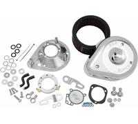 17-0448 TEARDROP AIR CLEANER FOR CV-CARB/EFI CHROME HARLEY XL 883 L LOW 2005
