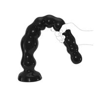 17.3in Super Long Flexible Anal Beads Butt Plug with Suction Cup for Prostate & G-Spot Stimulation, Waterproof PVC Adult Toy for Women Men Couples (L)