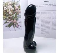 17,5 cm di Grandi Dimensioni Naturale Nero Ossidiana Cristallo Massaggio Bacchetta Gemma Yoni for Le Donne Regali Lisci Lucidi,Ossidiana Nera decorazione della stanza