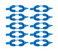 (17,5x6 cm - Blu) 20 vassoi monouso per fluoro dentale Vassoio per materiali dentali al fluoro