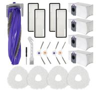 17 accessori per Narwal Freo Z Ultra Robot Vacuum, parti di ricambio spazzola principale, spazzola laterale, filtro, panni per mocio, sacchetti per la polvere