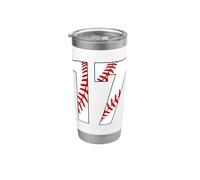 #17 Baseball Diciassette Baseball Mamma Fan Giocatore Preferito Bicchiere termico in acciaio inox doppia parete