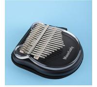 17 Chiave di Vetro Cristallo Kalimba Portatile Trasparente Pollice Piccolo Piano