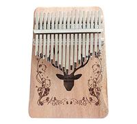 17 Chiavi Kalimba, Mogano Finger Piano Studio Istruzione Tune Martello,Professionale Marimba Musicale Pianoforte Music Lover Strumento,Con La Sintonizzazione Martell MahoganyA