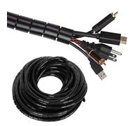 17 m cavo PC, a spirale, in polietilene, diametro esterno M8 nero Dia 6MM-Length21M Nero