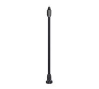 17 mm testa a sfera 1/4 vite adattatore asta regolabile per cruscotto per smartphone, tablet fotocamere, supporto girevole a 360 gradi, asta di collegamento per prese d'aria auto