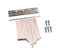 17 note Kalimba Mbira Thumb Pianoforte Tasti Acciaio