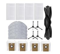 17 Pezzi Compatibili Con Tapo RV30 Max / RV30 Max Plus / RV20 Max / RV20 Max Plus Parti For Aspirapolvere Spazzola Laterale Principale Filtri Panno For Mocio Sacchetti For La Polvere