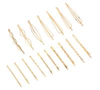 17 Pezzi Fermagli per Dorati con Artificiali Accessori Eleganti per Donne e Ragazze Adatti Tutti gli Stili