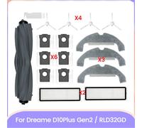 17 Pezzi per D10 Plus Gen 2/RLD32GD Robot Aspirapolvere Parti Lat8780 [EEK: A]