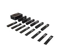 17 pz Blocchi di Installazione Calibro di Altezza Set Barre di Installazione di Precisione In Alluminio for Router E Seghe Da Tavolo Accessori 1/16 "La Lavorazione Del Legno Set Up(15Pcs Black)