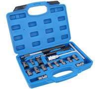 17 pz Iniettori Diesel Iniettore Fresa Guarnizione Faccia Set Tenuta Sedile