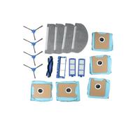 17 pz/set Spazzola A Rullo Copertura Mop Panno Spazzole Laterali Borse Kit, compatibile for RoboVa, c for G40 Per, compatibile for Hybrid