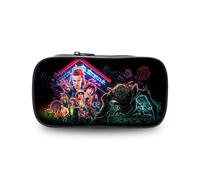 (17) Spacious Oxford Material Stranger Things Pencil Case for Students Universal Gender Design
