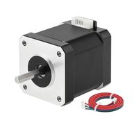17 Stepper Motor Motor Bipolar Stepper Motor for DIY CNC 3D Printer with 1M Cable and Connector 42HS23 1.4A 15N.CM NWPNLXEA