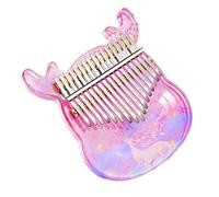 17 Tasti Acrilico Kalimba Carino Pianoforte A Pollice Per Strumenti Musicali Per Pianoforte A Dito Per Principianti Di Gilrs Kalimba Strumento Musicale (Color : 01)