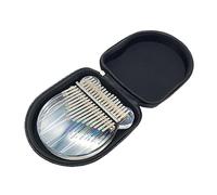 17 Tasti Kalimba Acrilico Pollice Pianoforte Trasparente Dito Pianoforte Con Custodia Tune Hammer Adesivi portatili Kalimba Thumb piano (Color : 02)