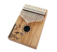 17 tasti Kalimba Musica professionale che suona il pianoforte con le dita kalimba strumento musicale