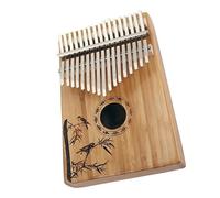 17 tasti Kalimba Musica professionale che suona lo strumento manuale per pianoforte con le dita