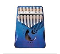 17 Tasti Kalimba Thumb Piano con Note Incise Finger Piano per L'illuminazione Musicale, Insegnamento Della Musica Pianoforte Da Pollice con Martello per Accordare(Light Brown)