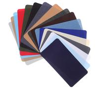 17 toppe termoadesive: toppe in cotone da 7,8"X3,9" per la