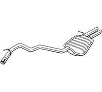BOSAL 280-411 Marmitta