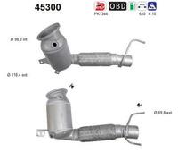 170 KW 231 CV CATALIZZATORE PER BMW 2 Active Tourer F45 225i xDrive