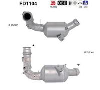 AS FD1104 Filtro antiparticolato (FAP)
