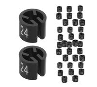 170 Pcs Etichette Per Dimensioni Appendiabiti Etichetta in Plastica