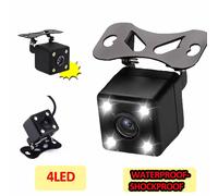 170° Telecamera retromarcia 4 LED Visione notturna Universale Impermeabile ITA