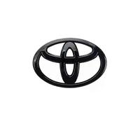 (170 x 115 mm, nero lucido) Logo 3D in ABS, compatibile con l'emblema Toyota, stemma anteriore e pos