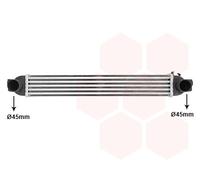 17004388 VAN WEZEL Intercooler per CITROËN,FIAT,PEUGEOT