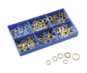 17009 Kit di rondelle Contenuto 186 Parti