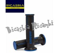 17048 - MANOPOLA CIRCUIT SPEED FORATA COLORE NERO - BLU