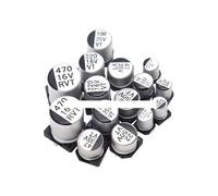 170pcs SMD Aluminum Electrolytic Capacitor Assorted Kit 10Values 0.47uF 1uF 2.2uF 4.7uF 10uF 22uF 47uF 100uF 220uF Samples Set CZAOINCU