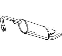 171 CV SILENZIATORE CENTRALE PER NISSAN Pathfinder III R51 2.5 dCi 4WD KW 126 CV